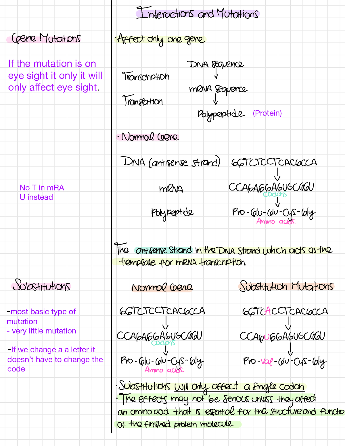 Behavioral Genetics - mutations - If the mutation is on eye sight it ...