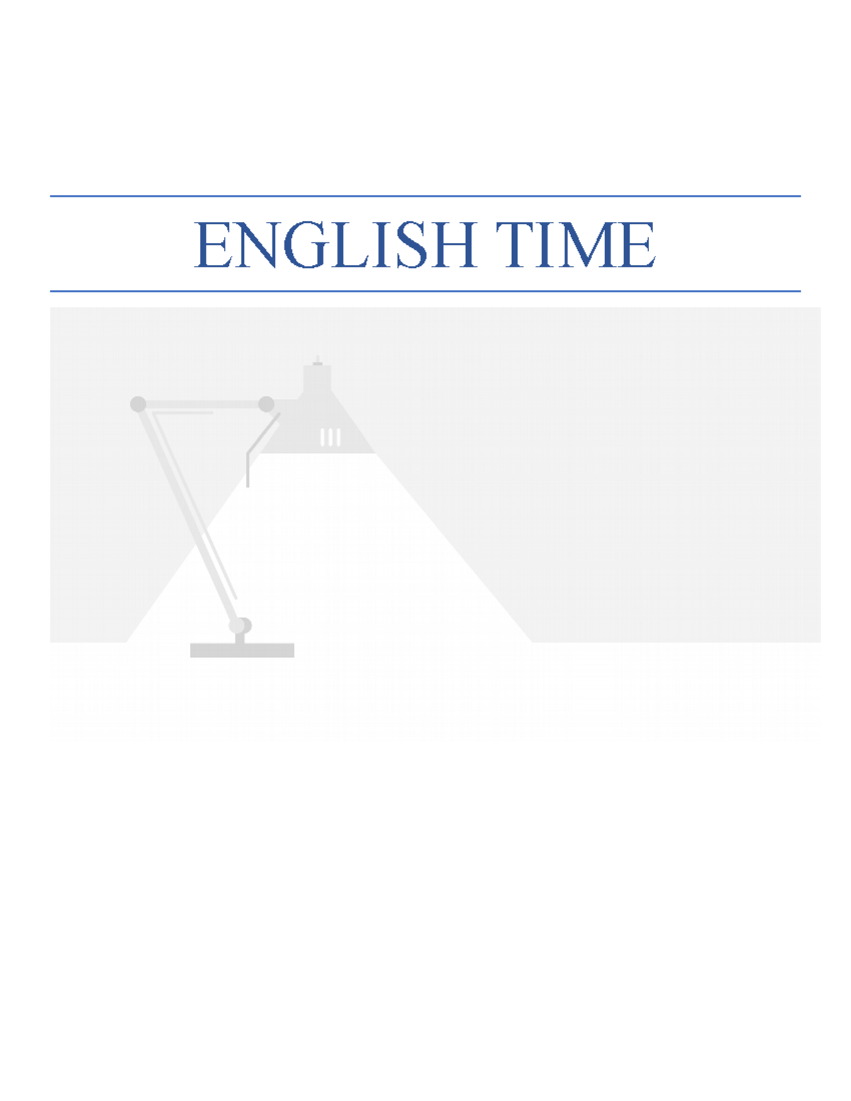 English time grammar 1 - ENGLISH TIME Adjectives and prepositions Some ...