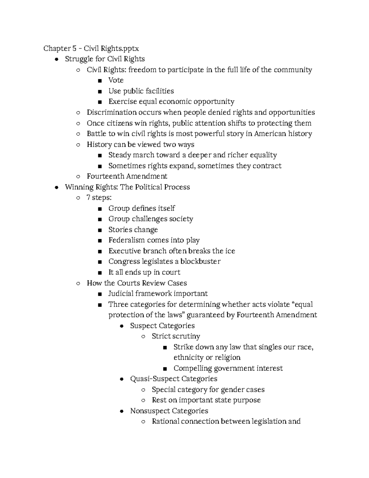 chapter 05 case study perspectives on civil rights movements