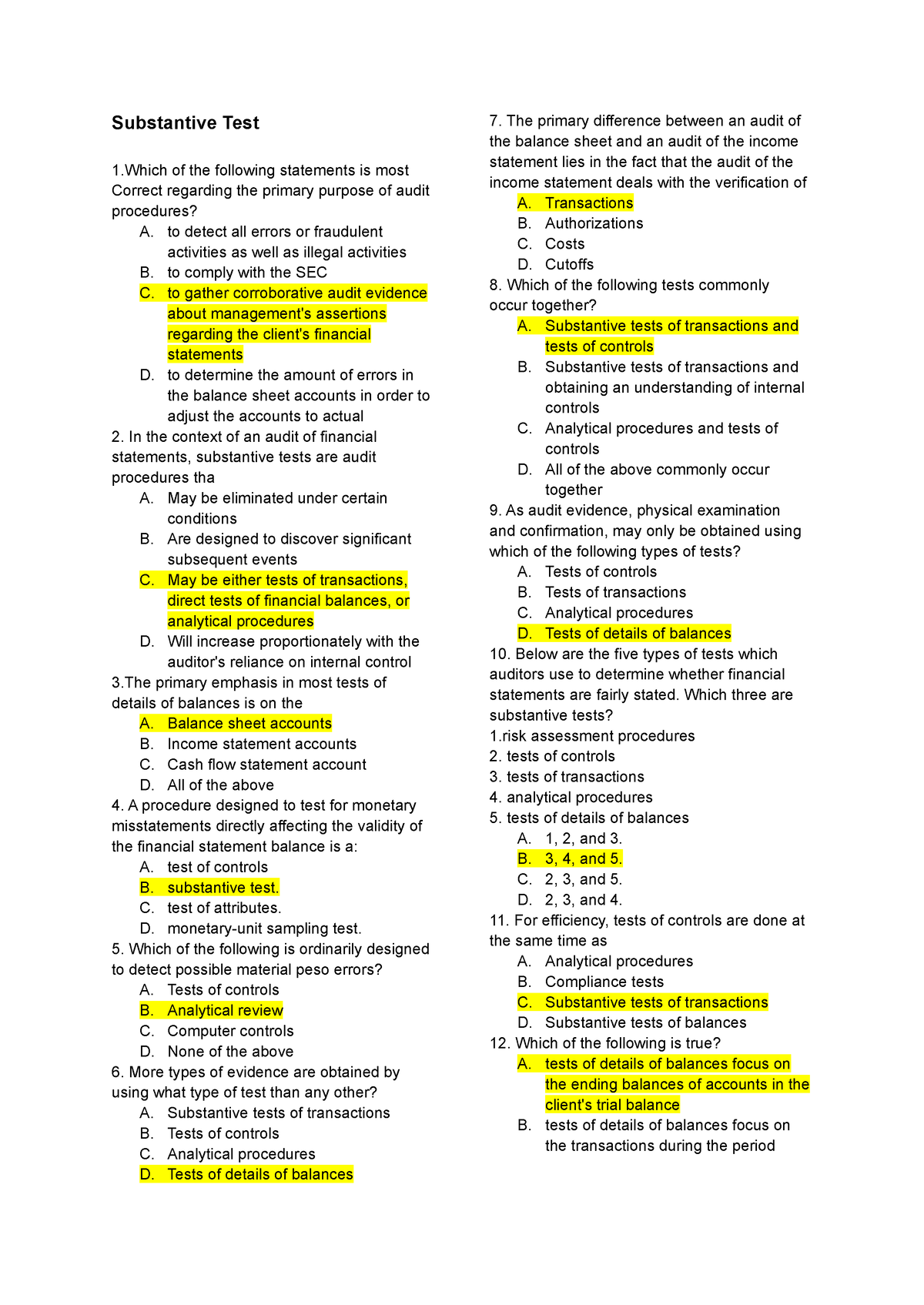 aud-substantive-tests-substantive-test-1-of-the-following-statements