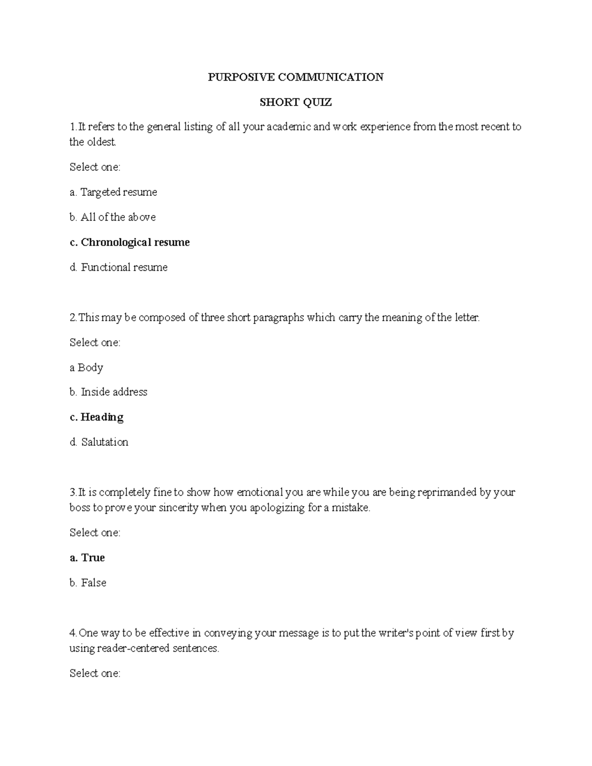 Define Communication Short Answer