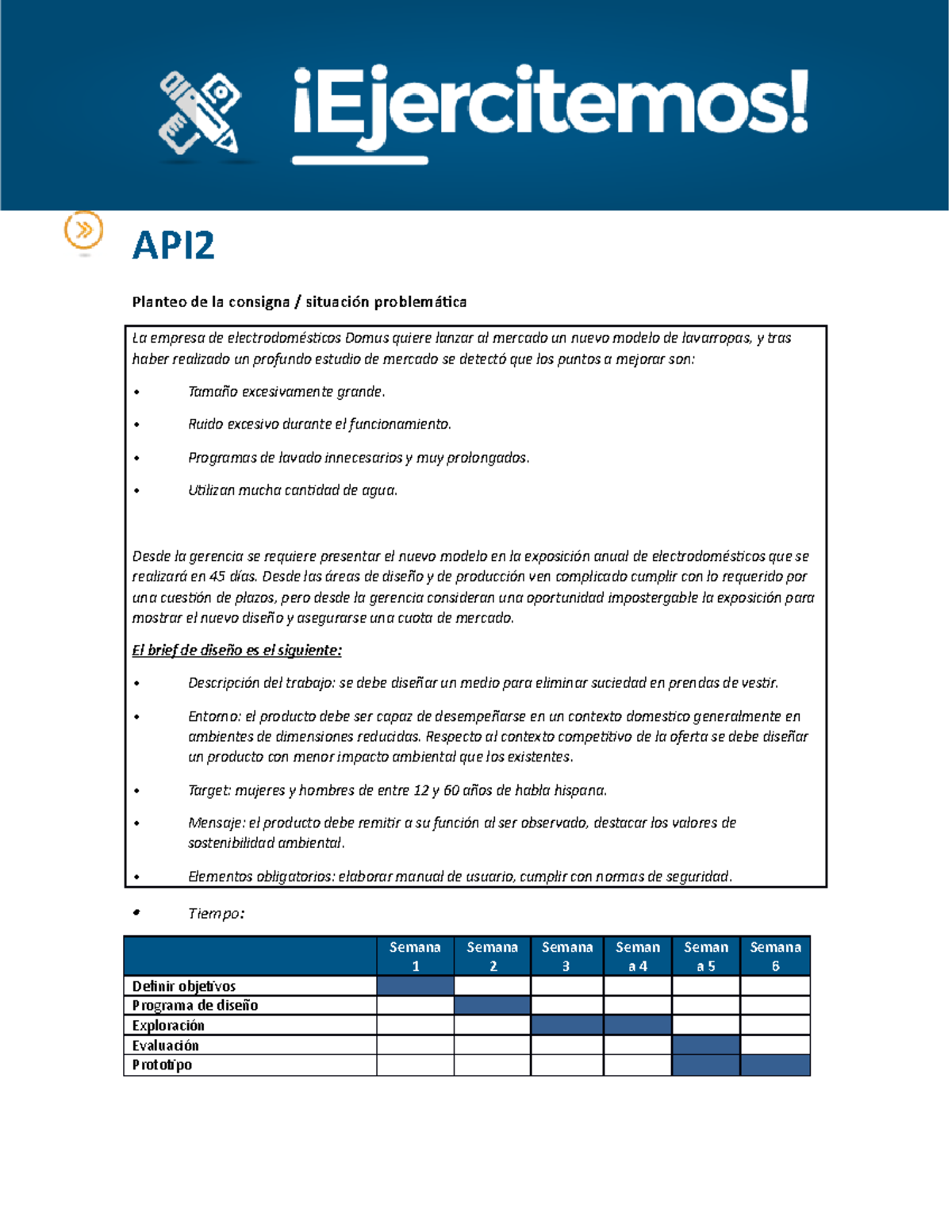 API2 - Consigna - Modelo a completar - API Planteo de la consigna ...