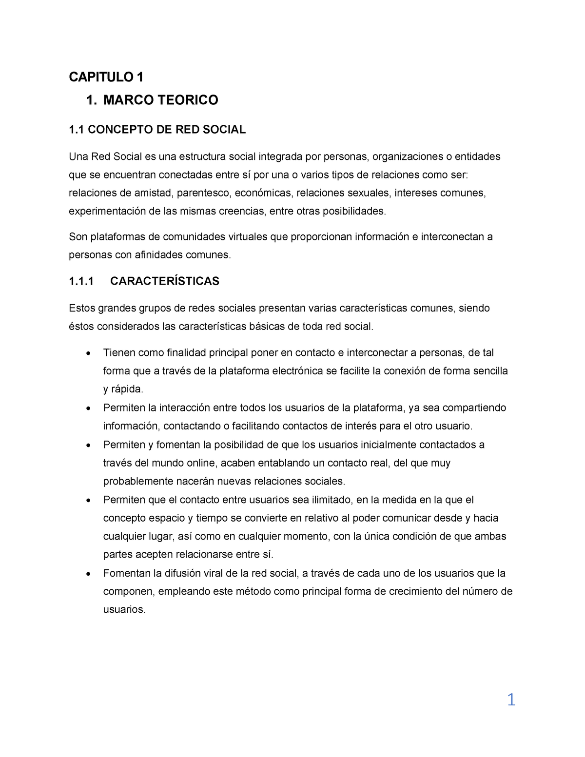 Capitulo 3 Redes Sociales Capitulo 1 1 Marco Teorico 1 Concepto De Red Social Una Red Social 7482