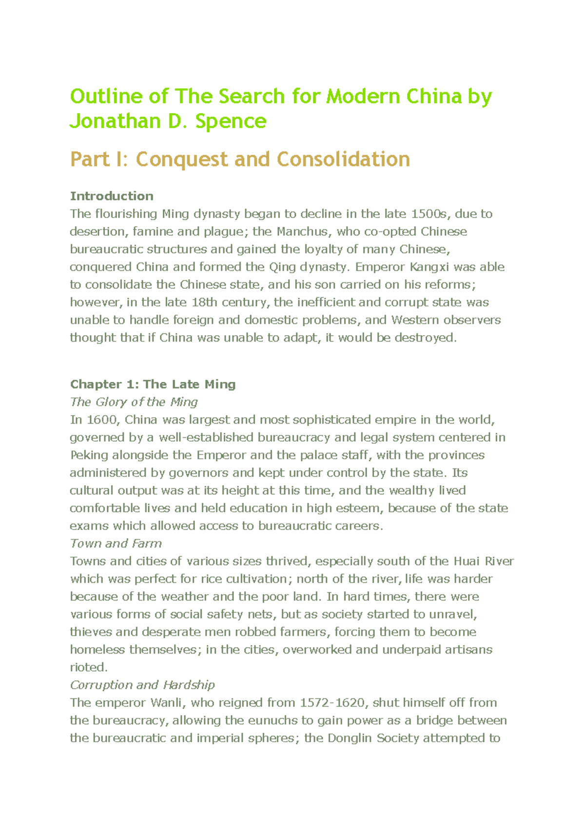 The Search For Modern China Pdf The Search for Modern China - The Supreme Court - Outline of The Search
