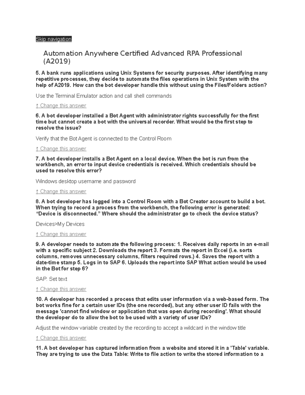 D5 - automation anywhere - Skip navigation Automation Anywhere ...