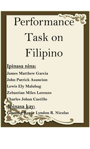 Script ap - mmmmmm - Coleen- Narrator Prepared family (mahirap) Not ...