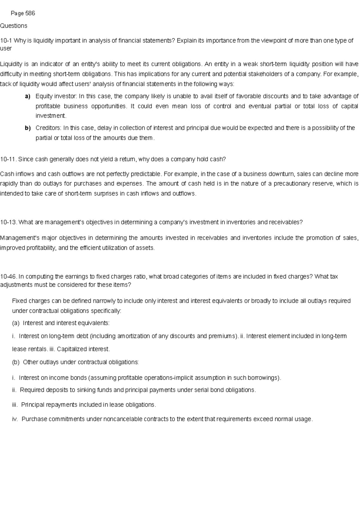 Solution Manual Chapter 10 ALK - Managerial Accounting - UPH - Studocu