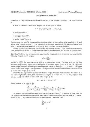 Analysis Of Algorithms Notes - Design and Analysis of Algorithms - Studocu