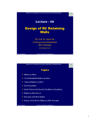 Formula sheet - Reinforced Concrete Design II - Studocu