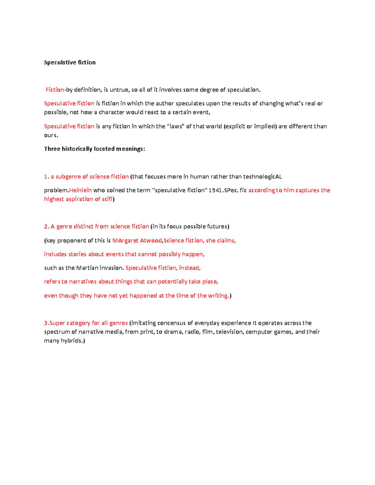 Speculativefiction A.Jelie Company provided the following