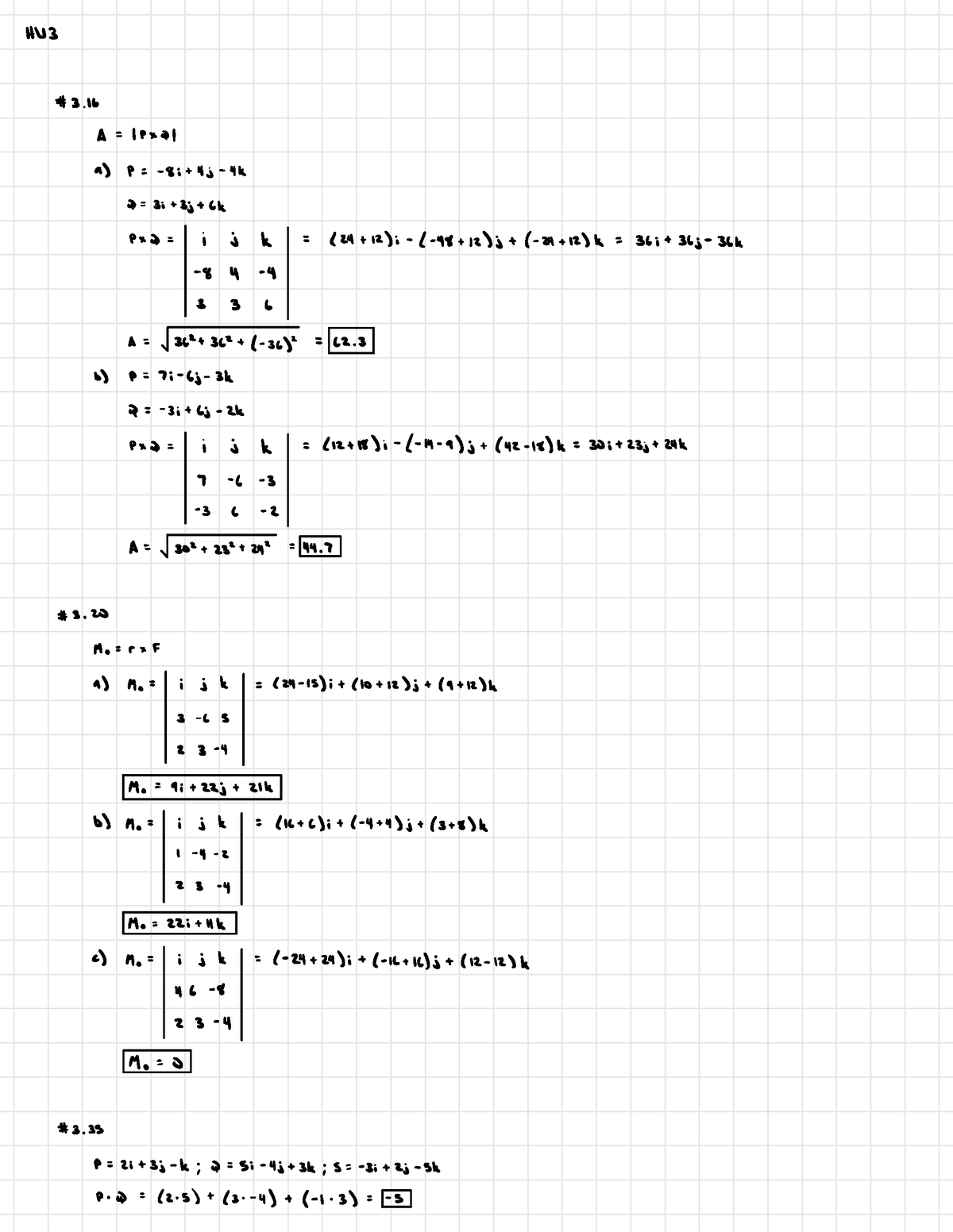 Homework 3 - Chapter 3 HW Question From The Statics Textbook - HW 3. 16 ...