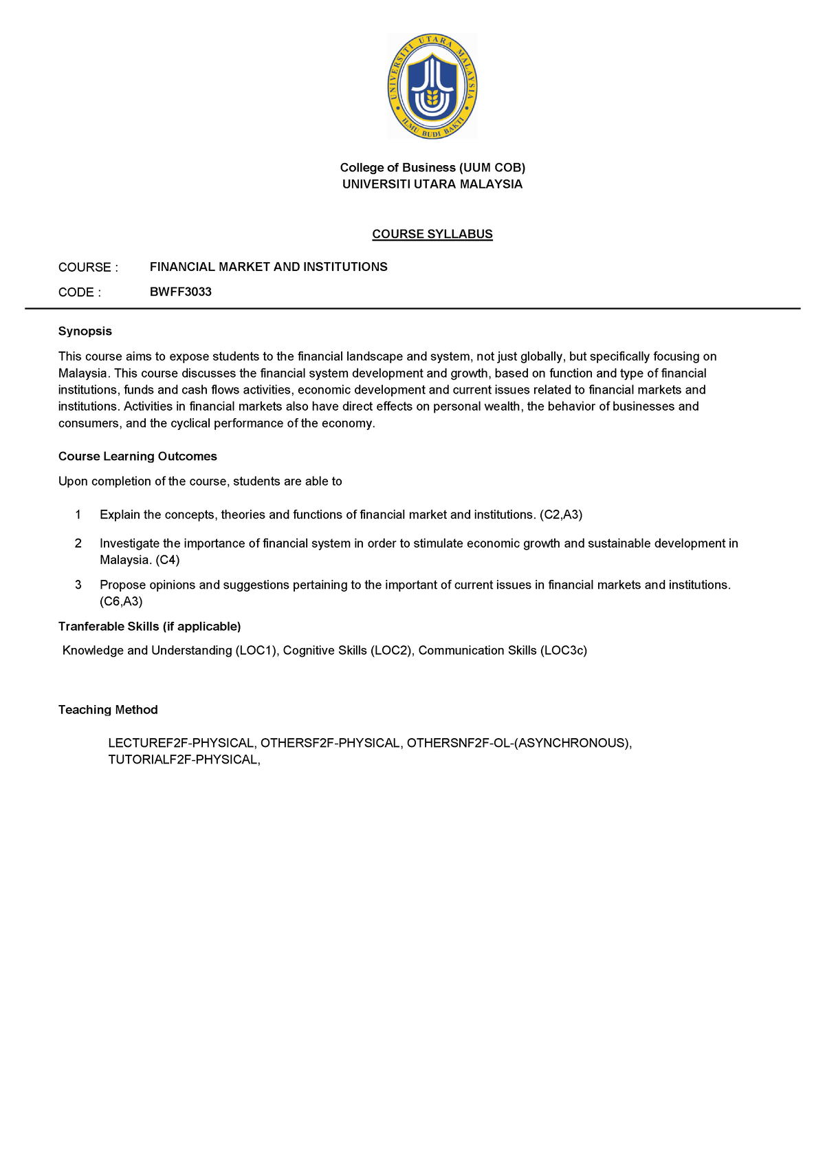 syllabus-bwff3033-student-version-25-march-2023-college-of-business