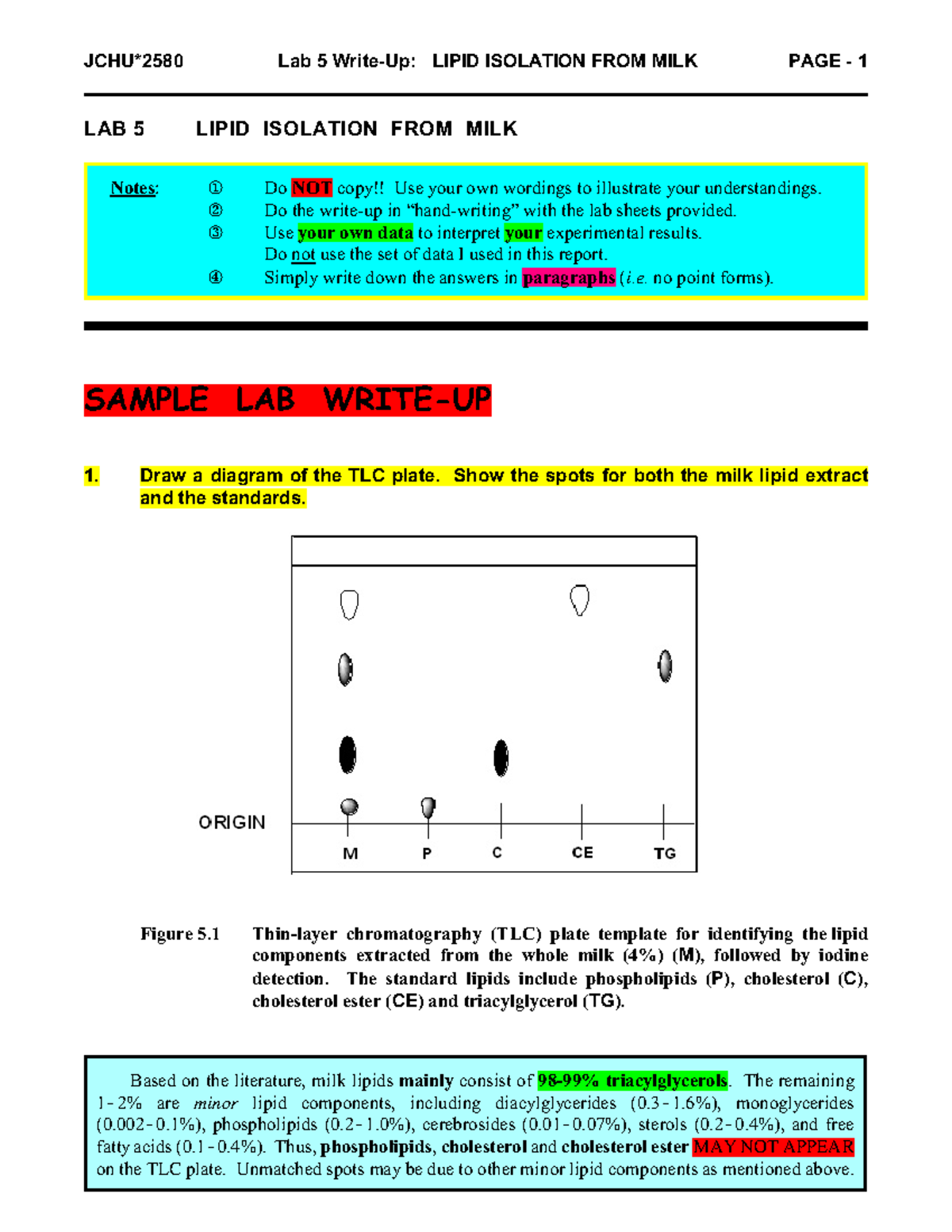 Lab 5 Write Up Bioc 2580 U Of G Studocu