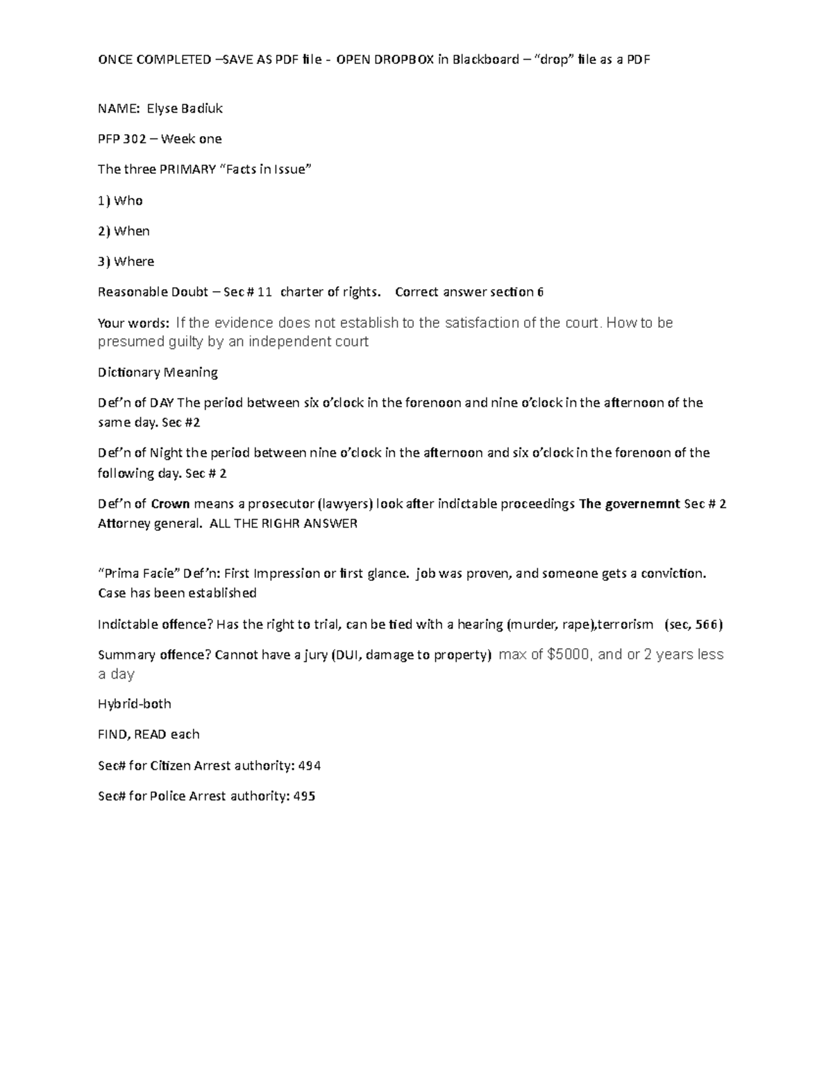 Definitions and Scenerios - ONCE COMPLETED –SAVE AS PDF file - OPEN ...