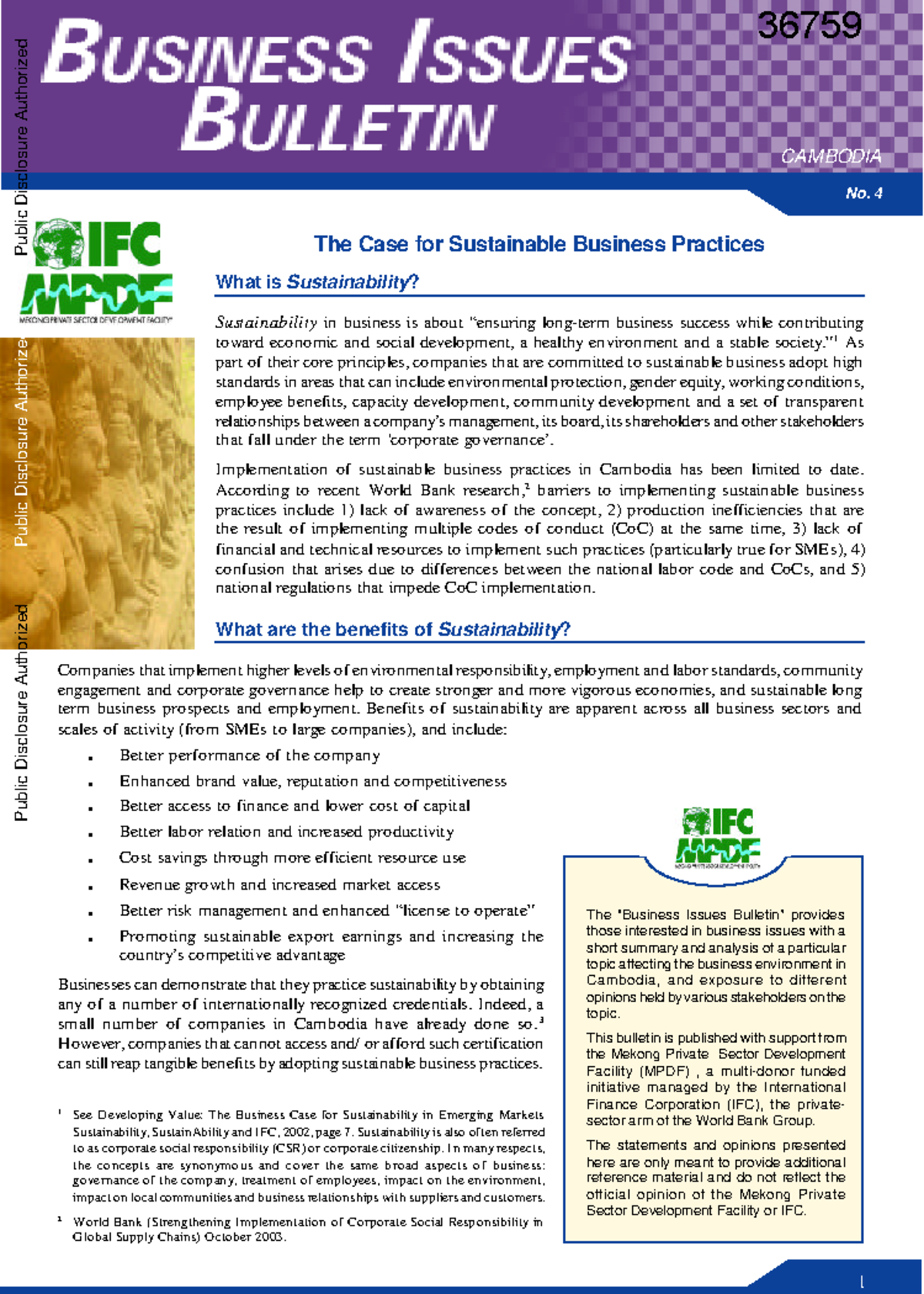 The Case for Sustainable Business Practices - What is Sustainability ...