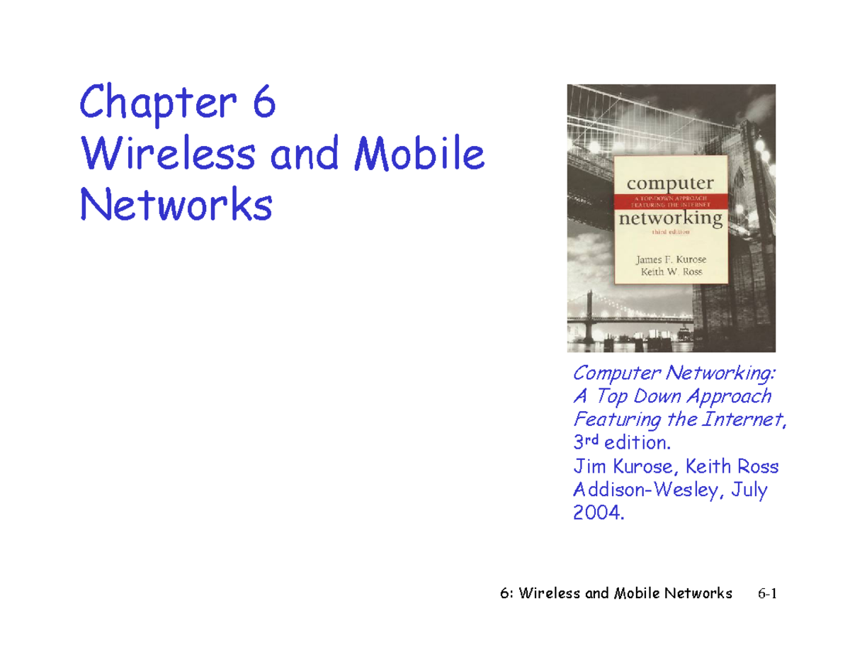 Wireless Computer Network Ppt