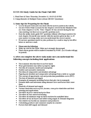 ECON 2010 - Study Guide For Exam #2 - 22 Entrepreneur Could Earn $800 ...