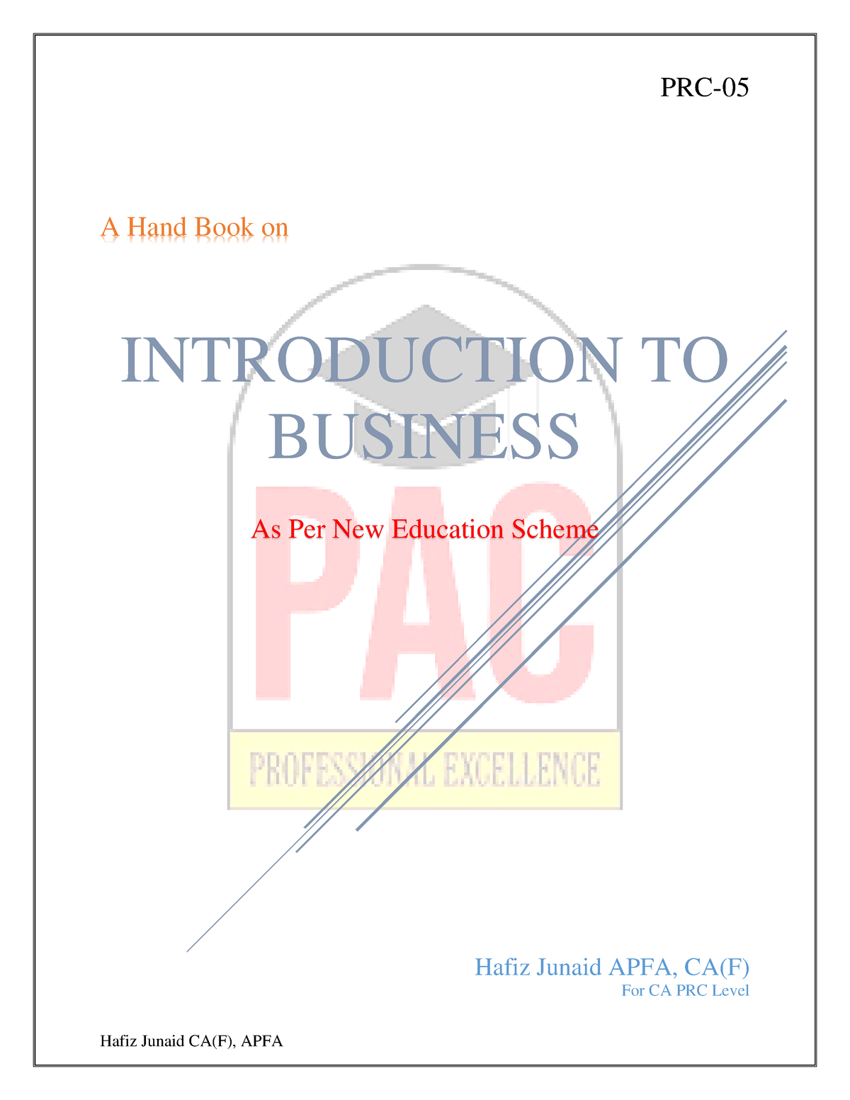 Ito B-PRC-05 - Introduction To Bussiness PRC-5 Complete Book Summary By ...