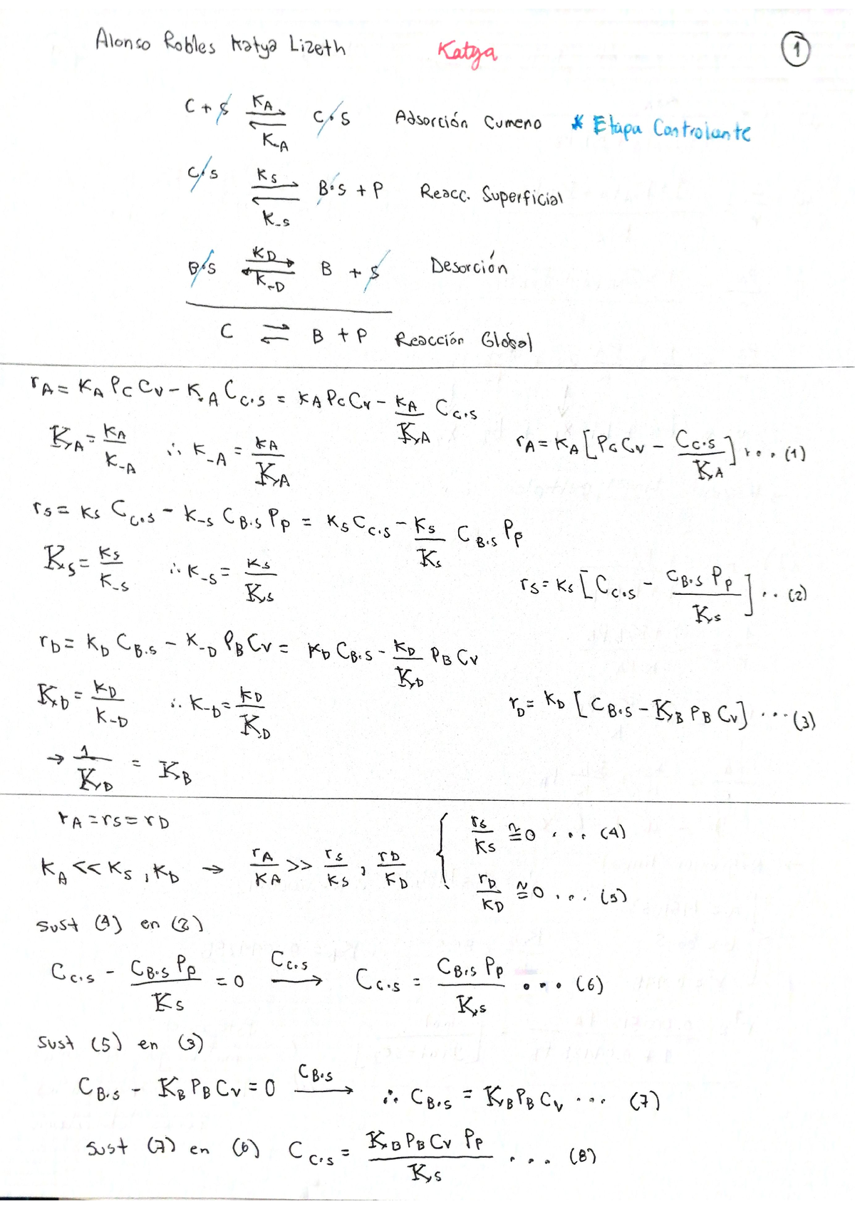 2do Examén Catálisis - Segundo Examen De Catálisis - Catálisis Y ...