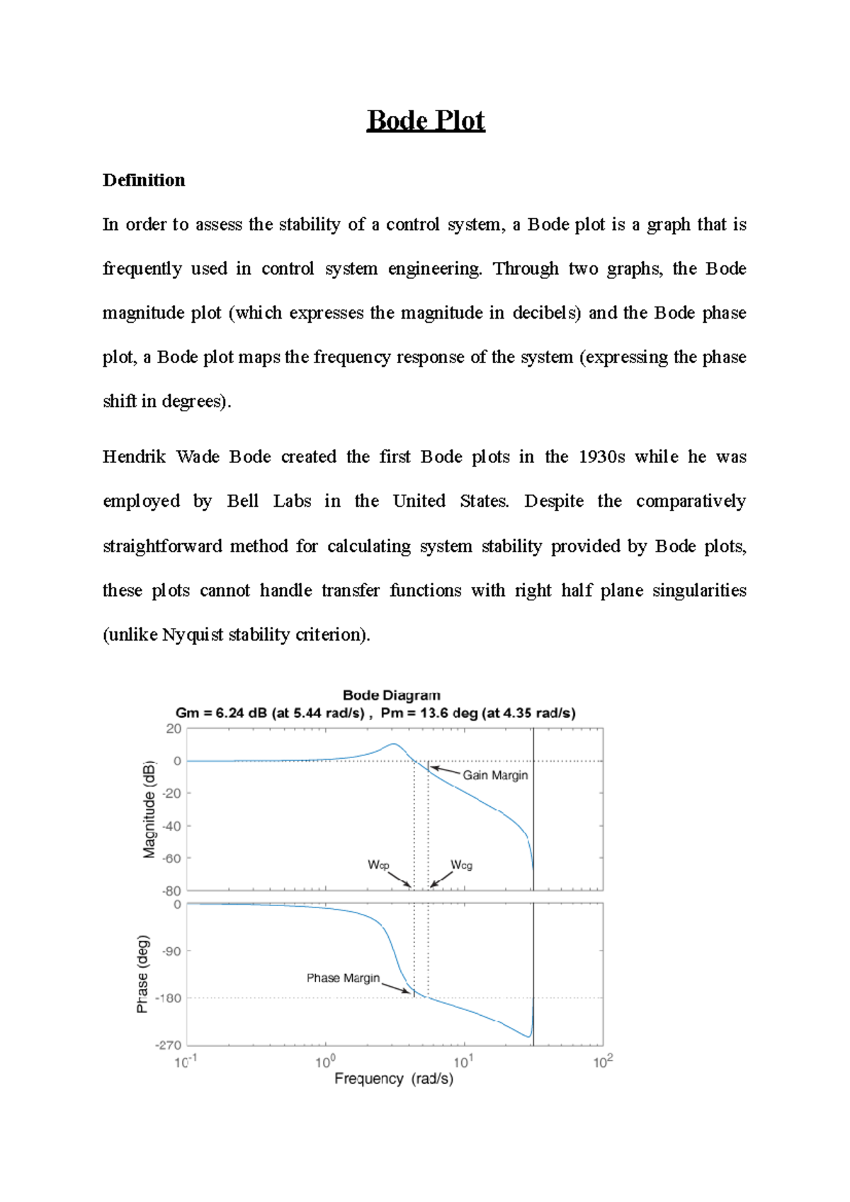 Bode Plot - It's tutorial work - Bode Plot Definition In order to ...