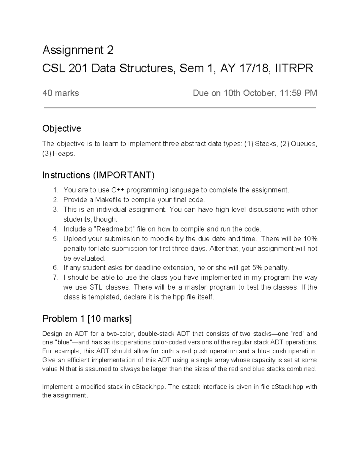 the assignment uses inconsistent data types