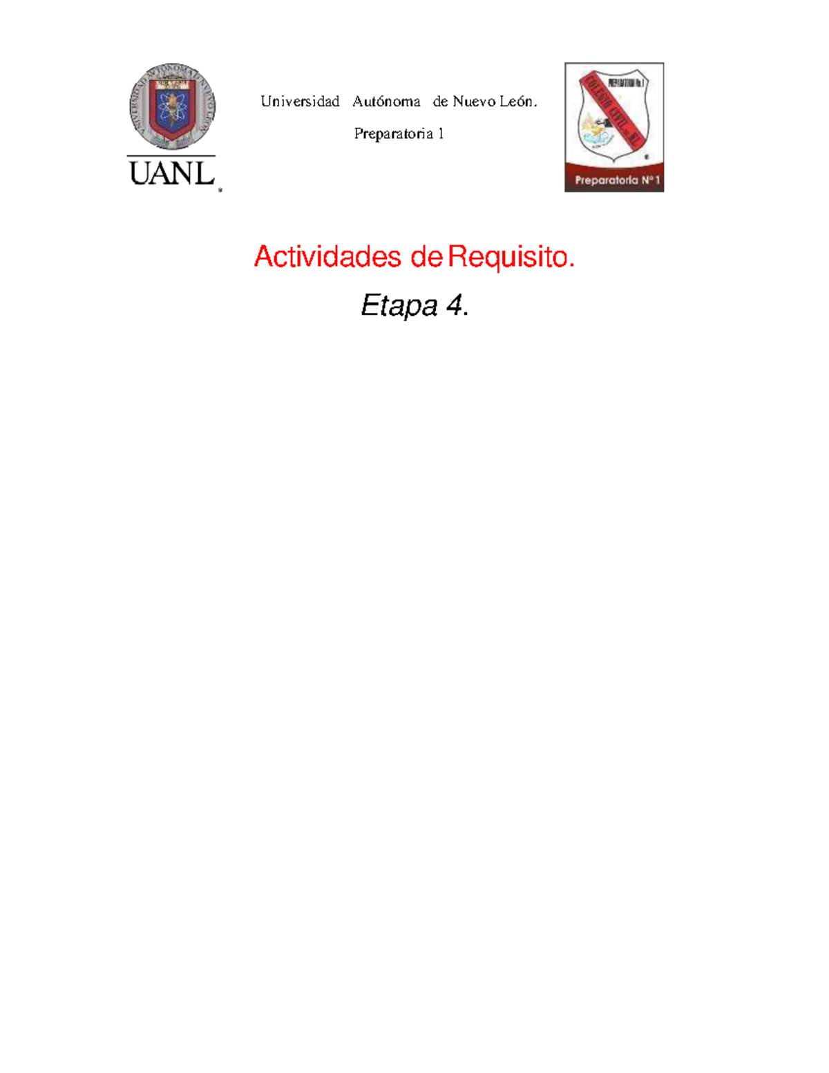 EVIDENCIA Y REQUISITO ETAPA 4 DE LA MATERIA Y SUS TRANSFORMACIÓNES ...