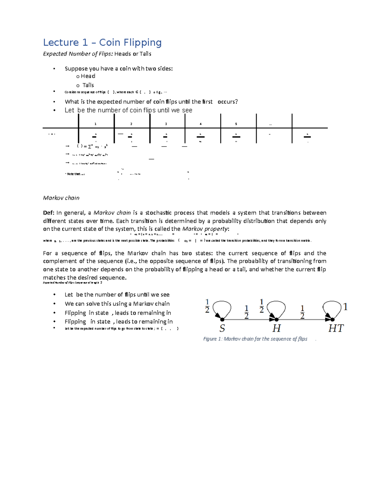 ORCS – Lecture 1 - Lecture 1 – Coin Flipping Expected Number of Flips ...