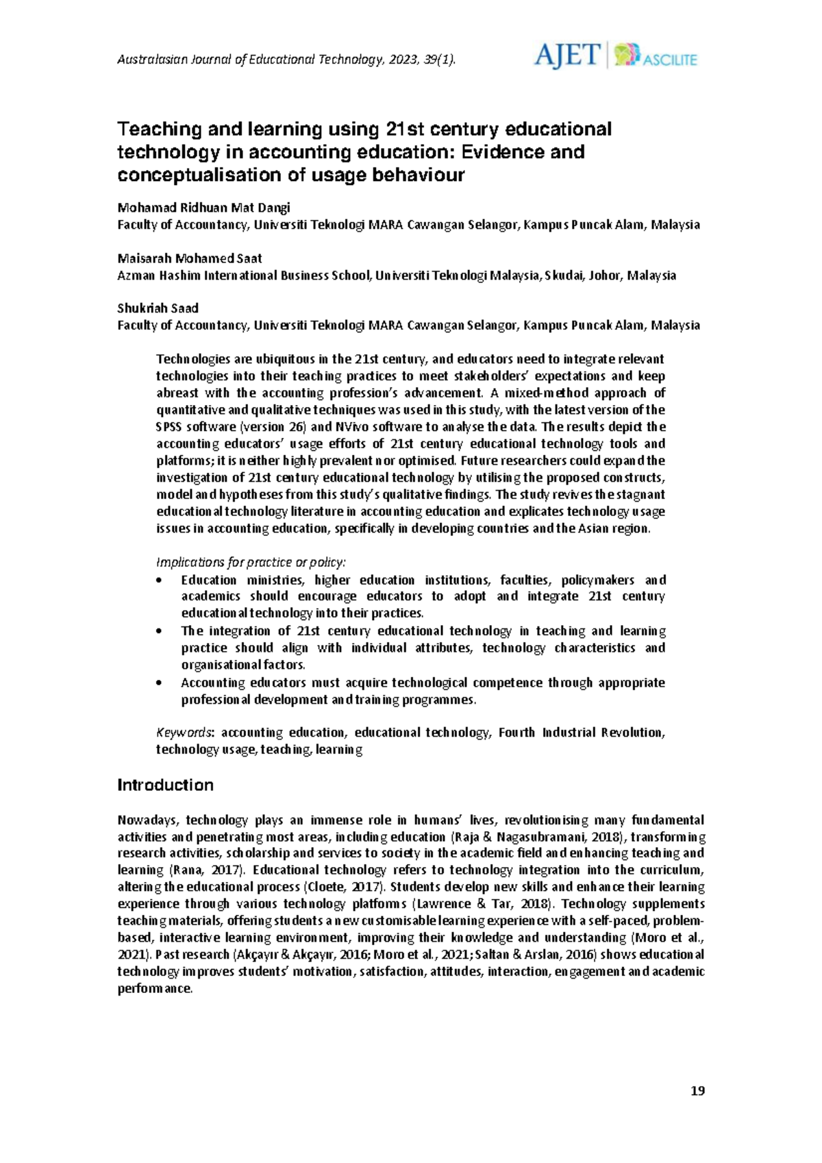 Teaching and learning using 21st century education - Teaching and ...