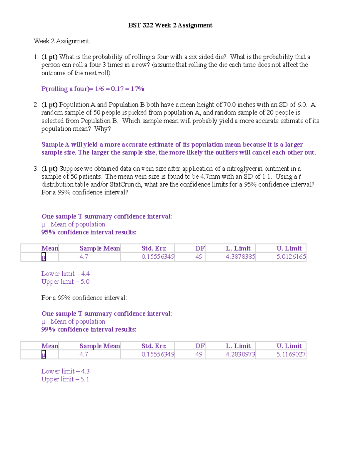 Week2Assignment-1 Final Version - Week 2 Assignment ( 1 Pt) What Is The ...