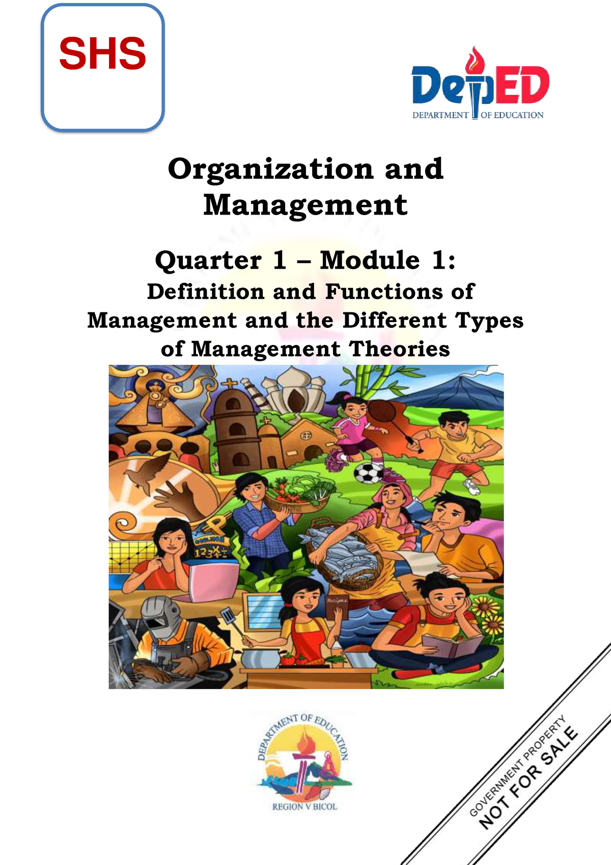 Organization And Management Module 1 - Organization And Management ...