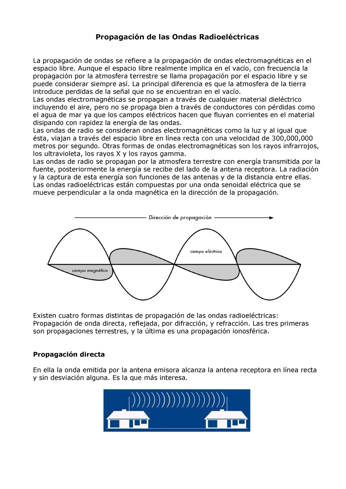 05 Propagación De Las Ondas Radioeléctricas Fusionado Propagación De Las Ondas Radioeléctricas 3008