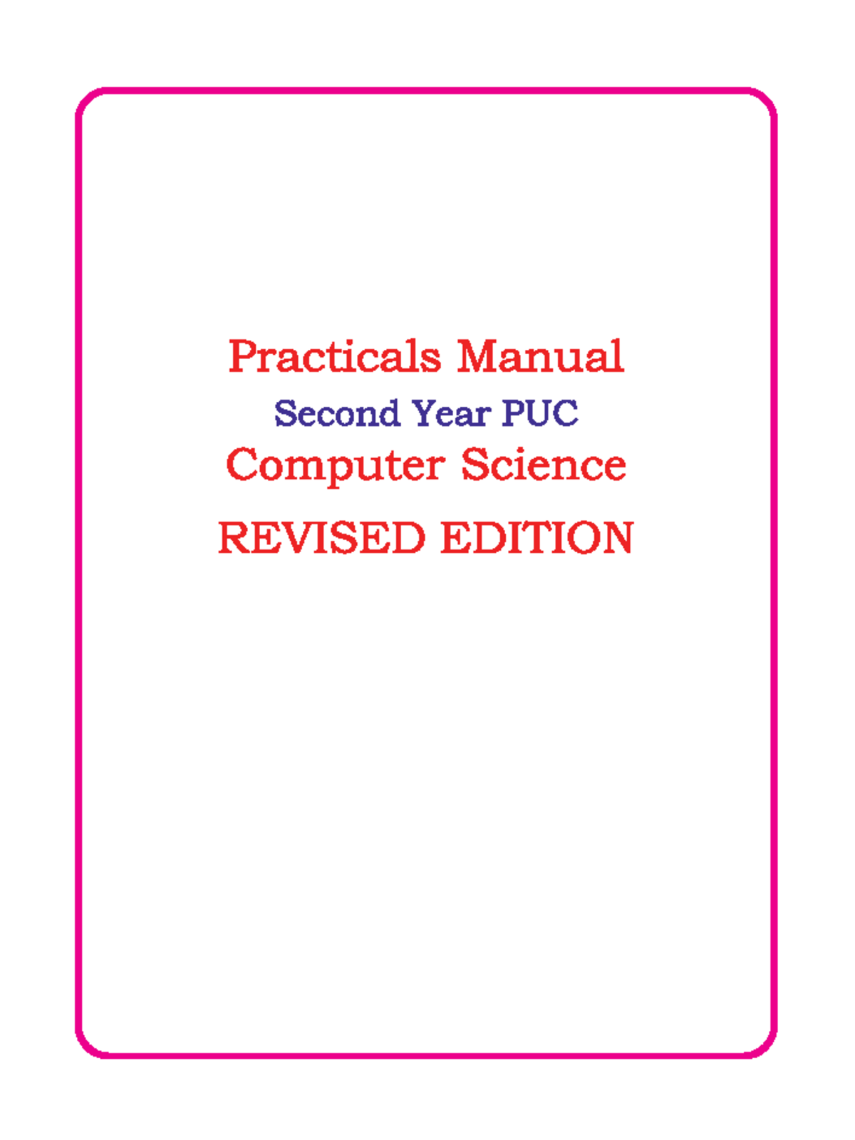 2nd puc manual - It is good to understand about cpp - Practicals Manual ...