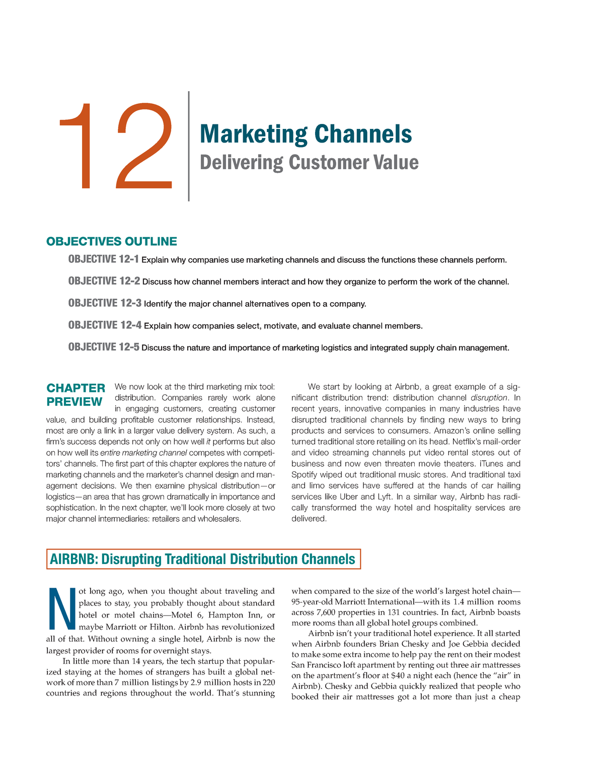 C12 Marketing channel - An overview for Chapter 12 - We now look at the ...