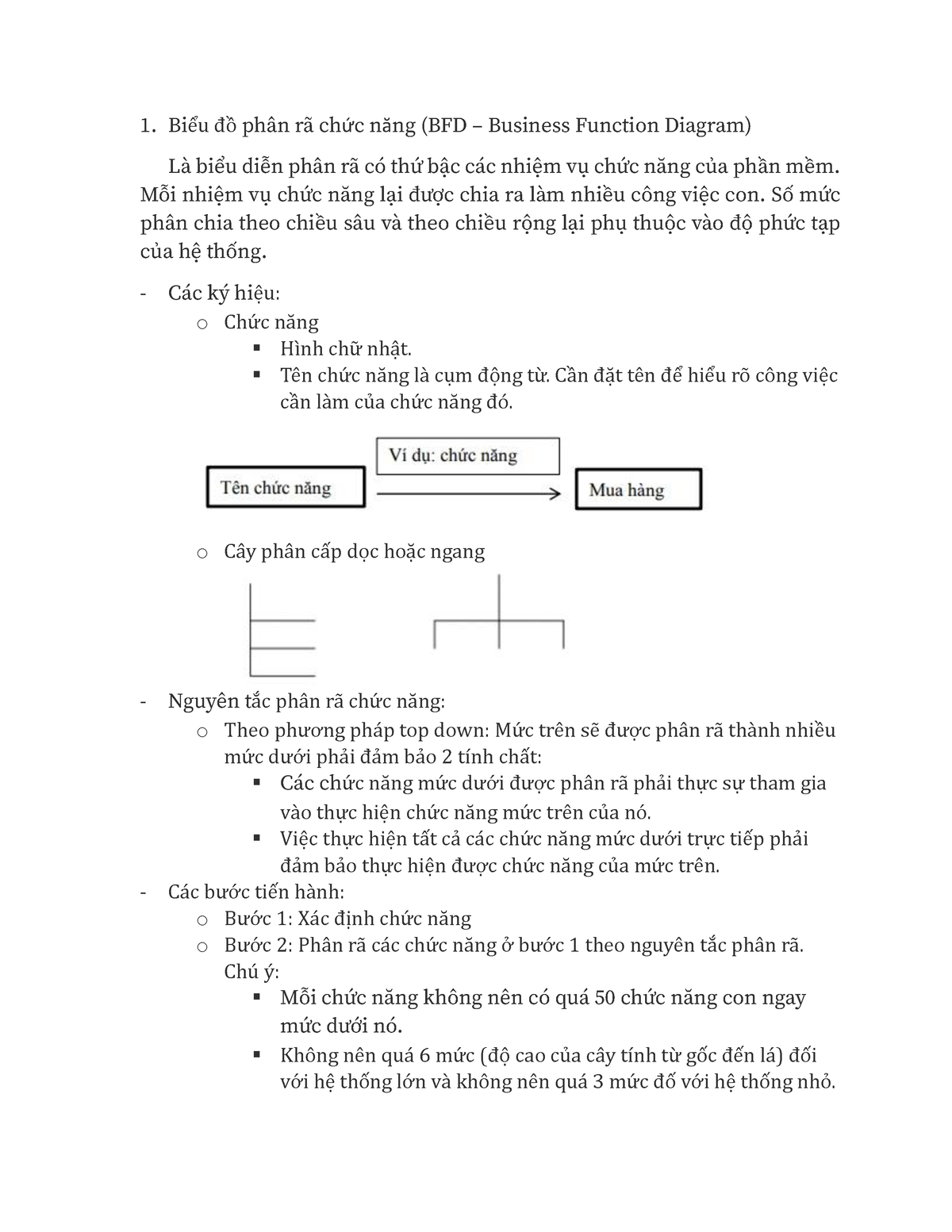 Biểu đồ phân rã chức năng - Biểu đồ phân rã chức năng (BFD – Business ...