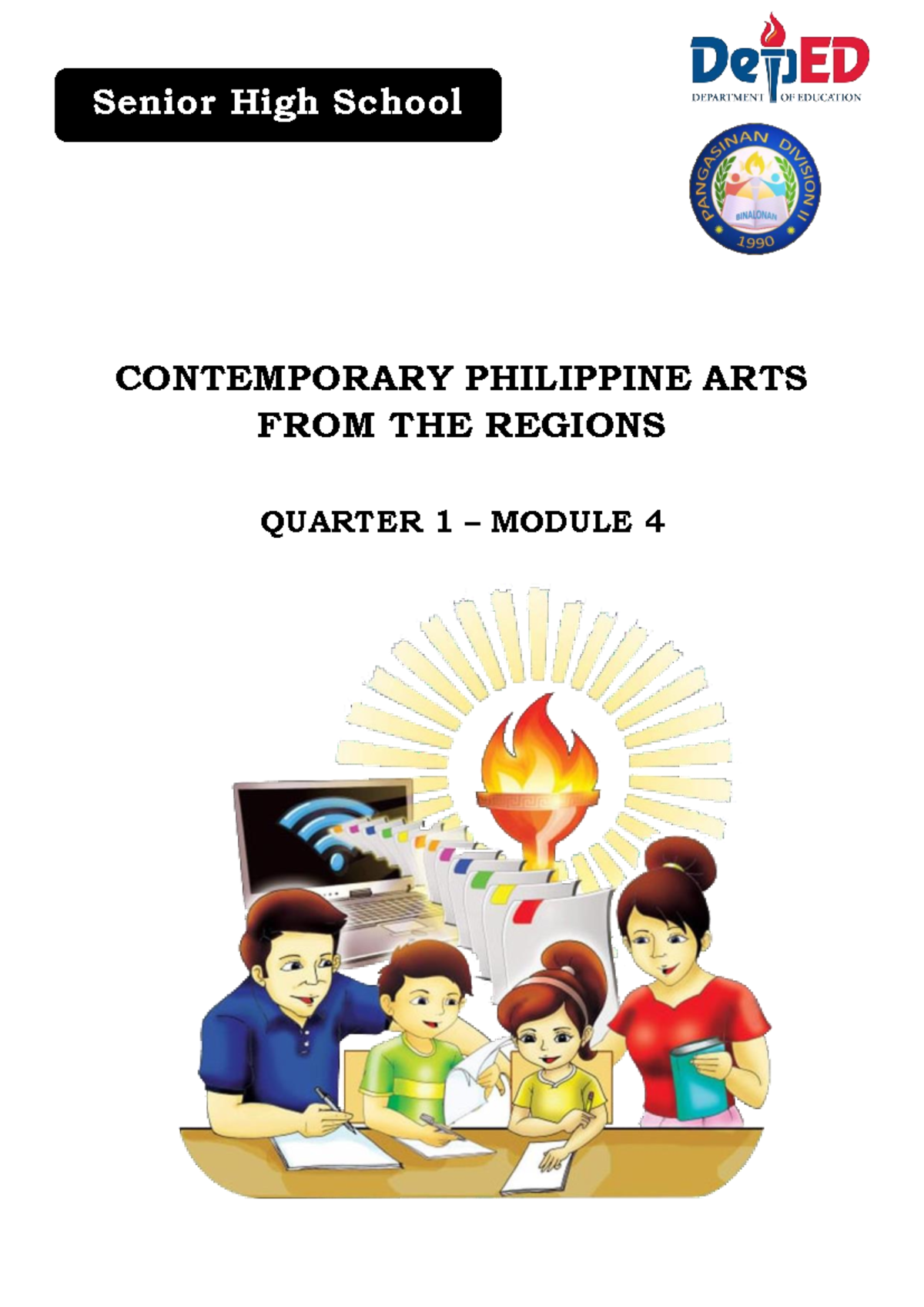 CPAR Modue4 CONTEMPORARY PHILIPPINE ARTS FROM THE REGIONS GRADE 11/