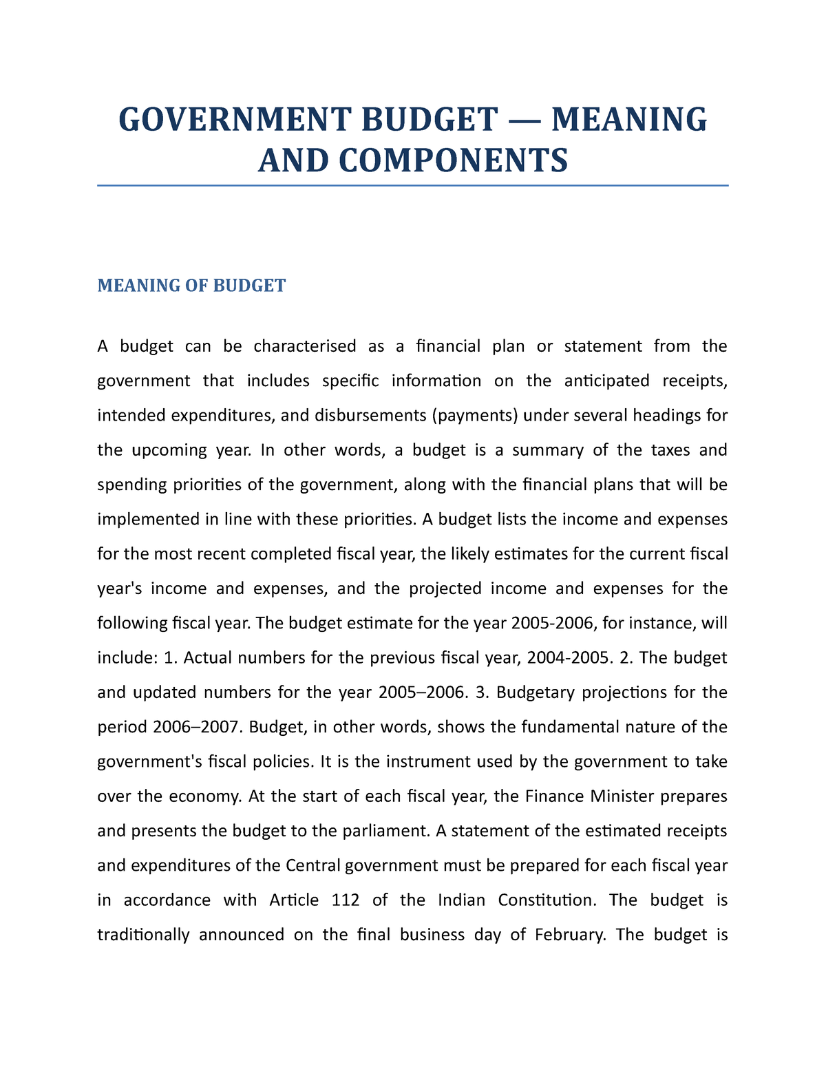 government-budget-meaning-and-components-government-budget