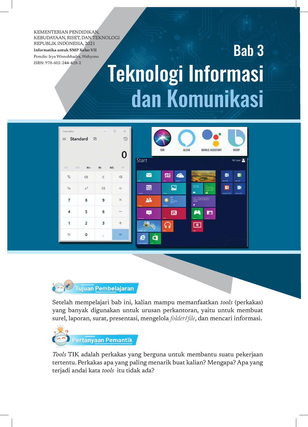 Bab 3 Teknologi Informasi Dan Komunikasi - Bab 3 Teknologi Informasi ...