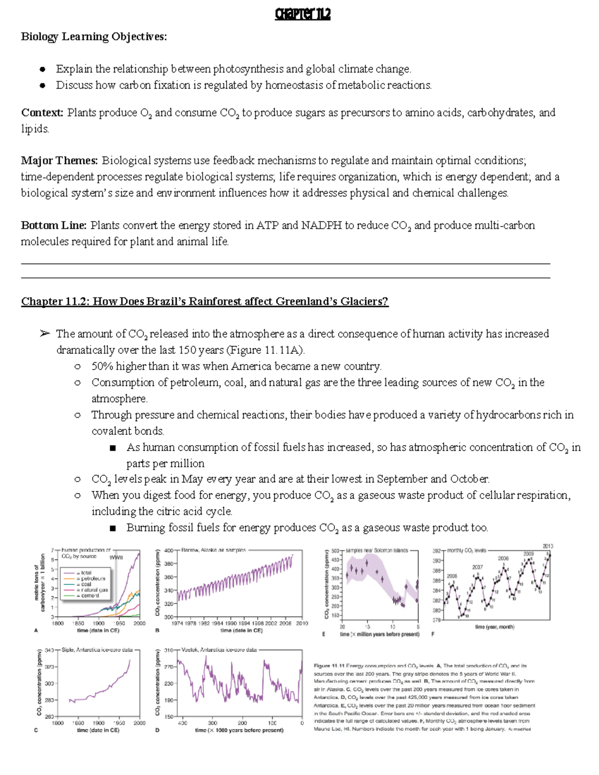 Chapter 11.2 Lecture Notes - Chapter 11. Biology Learning Objectives ...