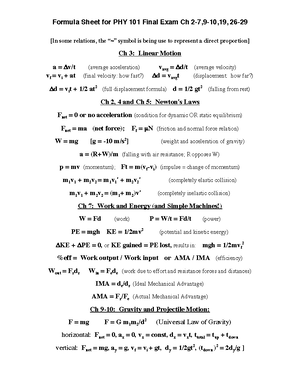 Chpt 8 notes-7 - chpt notes - Chpt 8: Rotational Motion (8.4-8) Torque ...