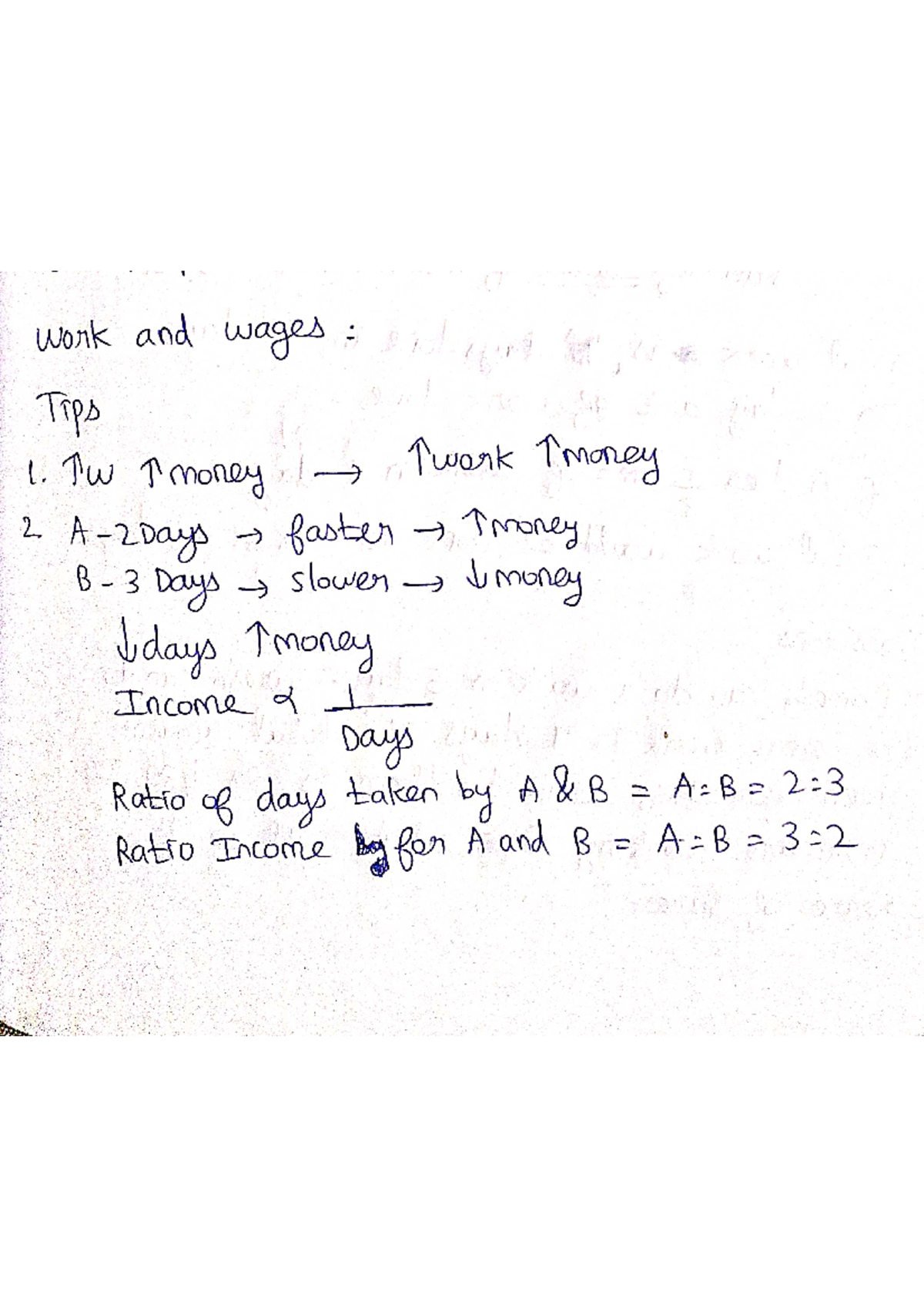 1 Work And Wages Aptitude Studocu