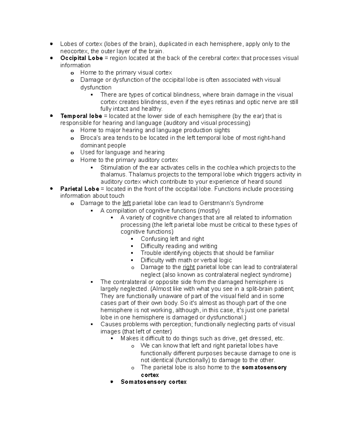 Psych 101 lecture 7 notes - PSY 322 - Studocu