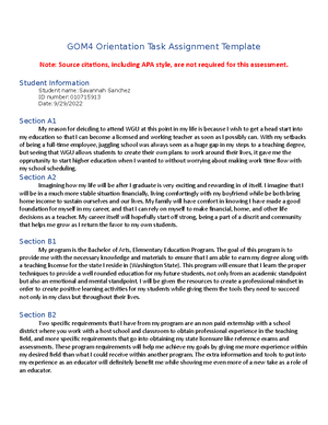 Orientation Task Template - GOM4 Orientation Task Assignment Template ...