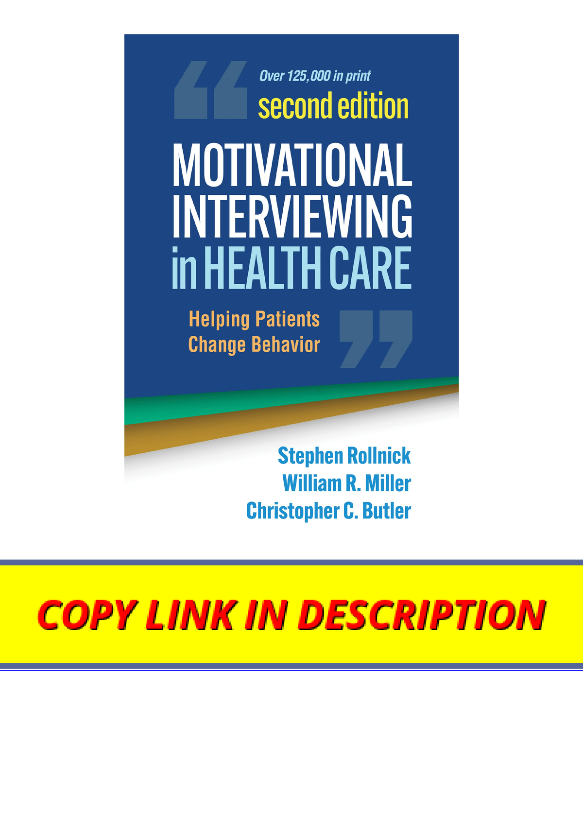 Kindle Online PDF Motivational Interviewing In Health Care Helping ...