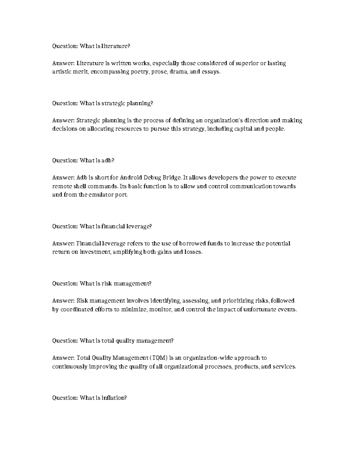 Bireme hectoring christianizer - Question: What is literature? Answer ...
