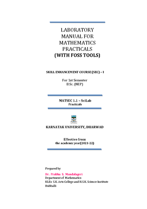 Bode plot CSE control engineering lab - Sci-Lab Manual 2021 - Studocu