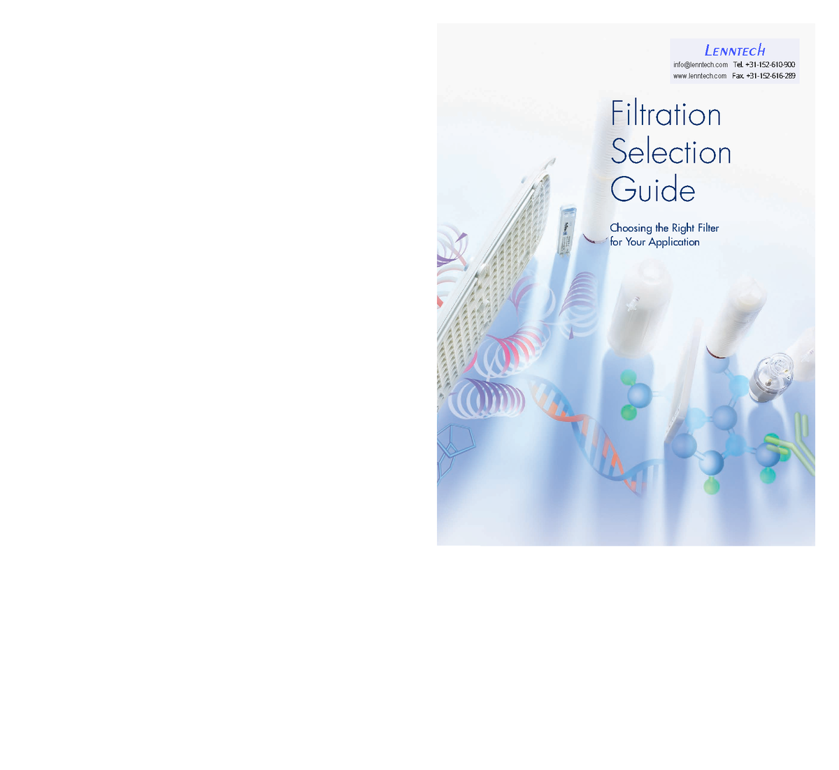 Millipore Filtration Selection Guide L Filtration Selection Guide