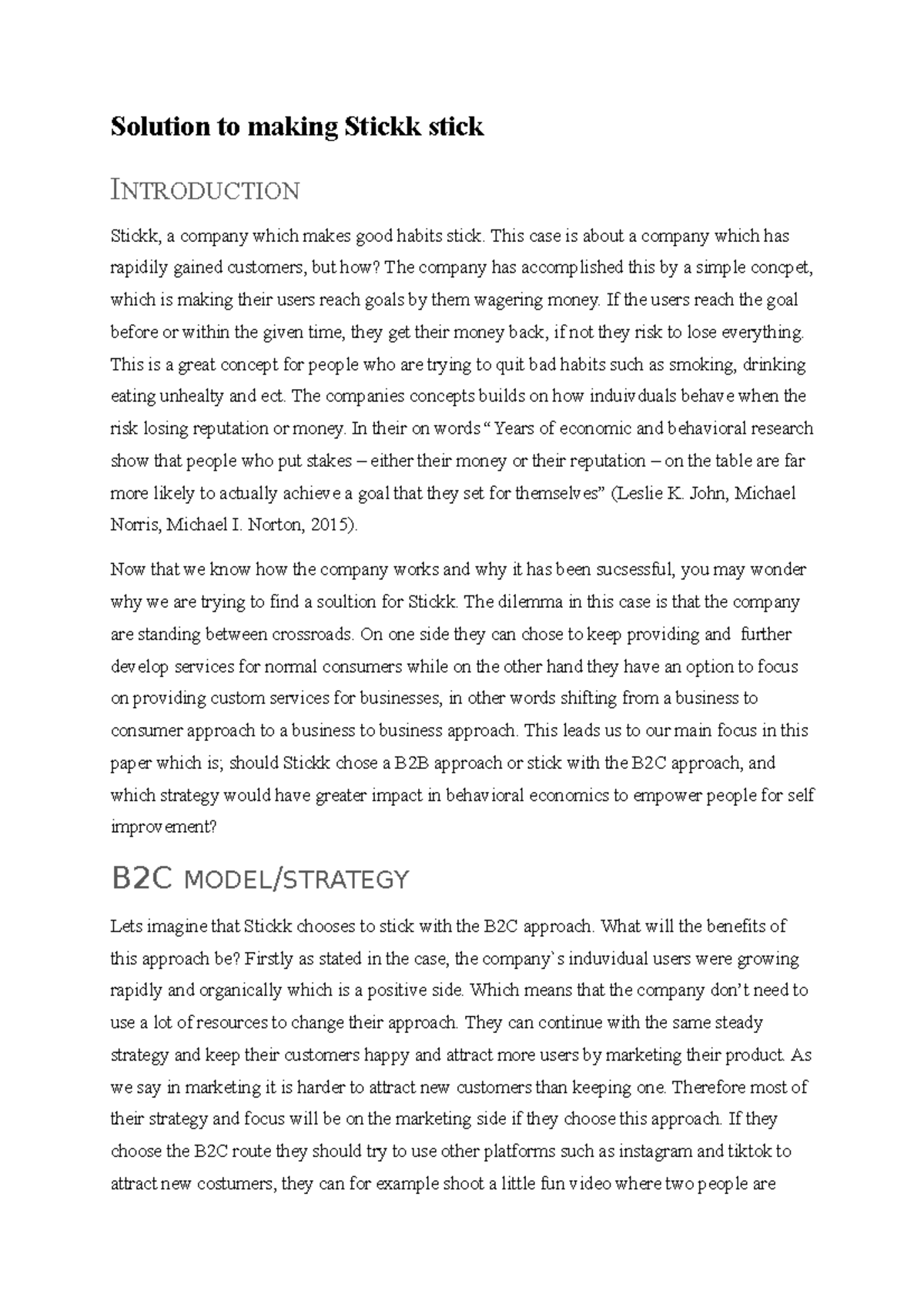 Arbeidskravconsumerbehaviour høst 2021. Obligatorisk oppgave