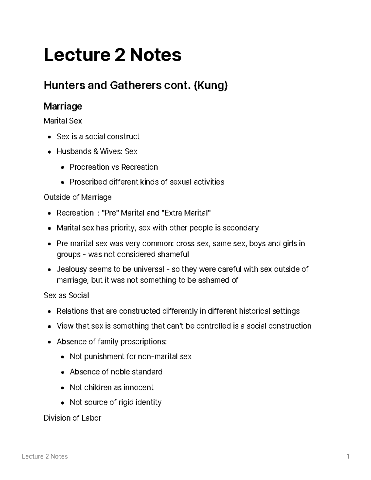 Lecture 2 Notes - Professor Naomi Gerstel - Lecture ԇ Notes Ԇ Lecture 2 ...