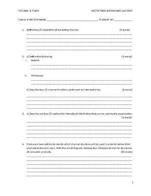 FIN242 GROUP ASSIGNMENT - FUNDAMENTAL OF FINANCE (FIN 242) GROUP ...
