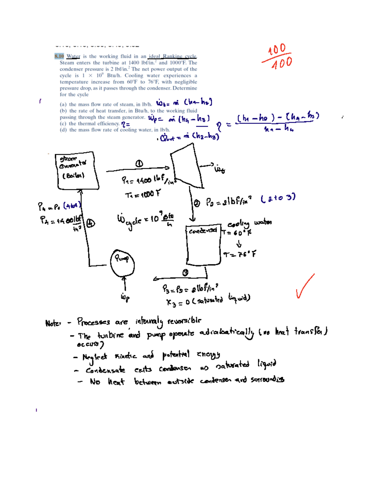 Hw 1 - chapter 8 - Thermal design practice materials - n Wp mitha hat p ...